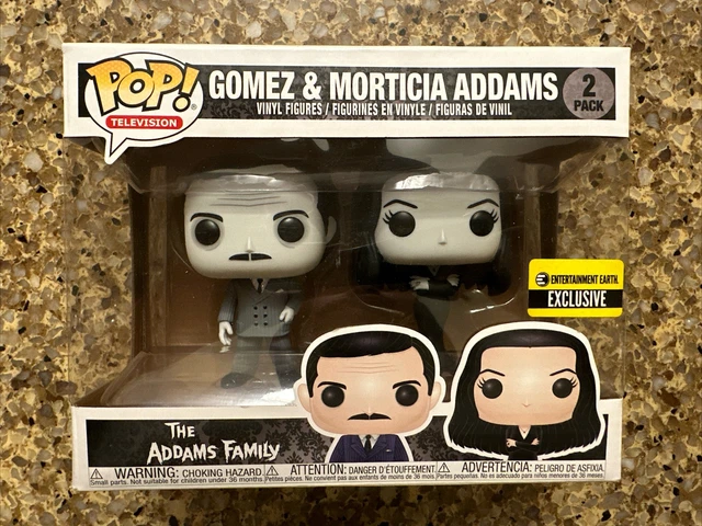 Funko Pop Addams Family: Gomez And Morticia Addams (Black & White 2 Pack)
