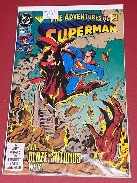 Adventures of Superman - #493 - Fine - DC comics - 1987