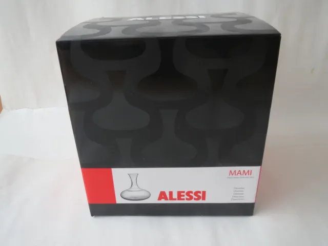 Alessi Mami Decanter Rotwein Karaffe NEU&OVP