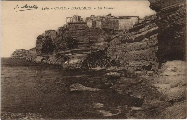 CPA Bonifacio - Les Falaises CORSICA - CORSE (1083881)