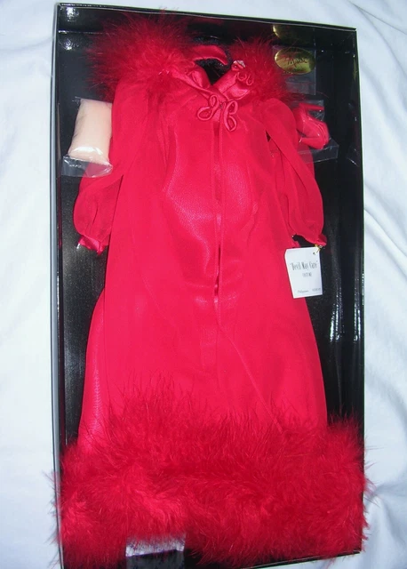 Mel Odom Madra Doll Devil May Care Costume Red Robe Lingerie By Ashton Drake Nib