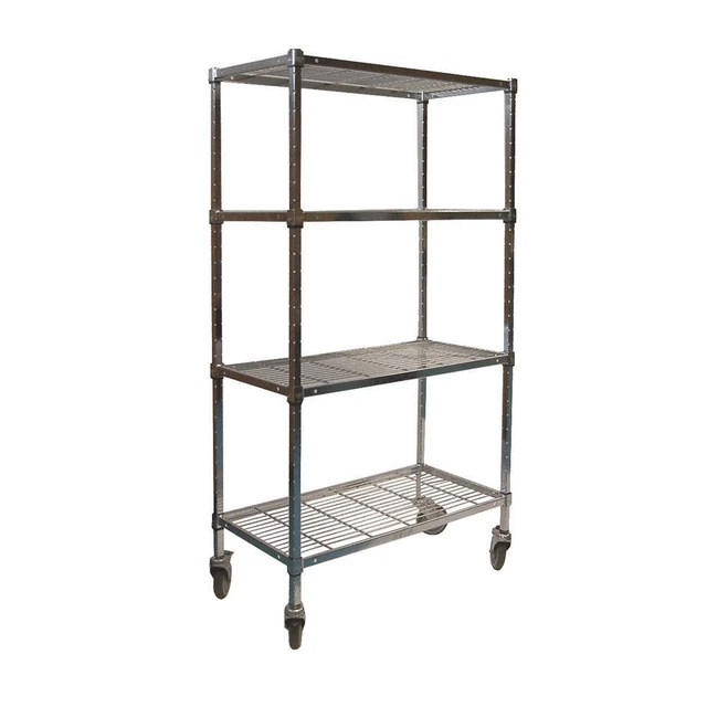 GRAINGER APPROVED 2HDF1 Wire Shlvng,24x70x48in,Shlf Cap: 300lb