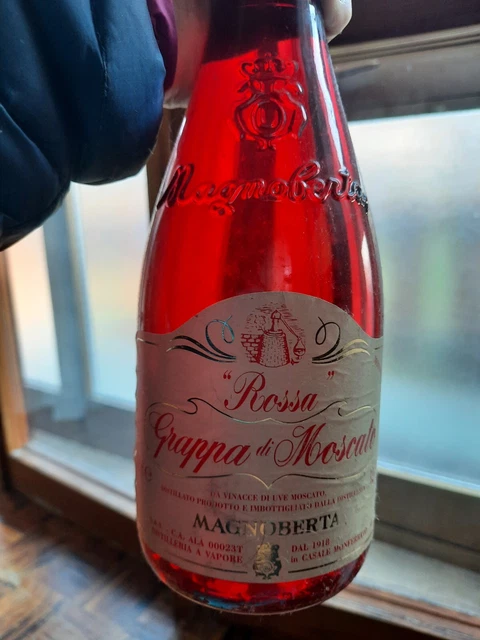 "Rossa" Grappa Di Moscato Magnoberta