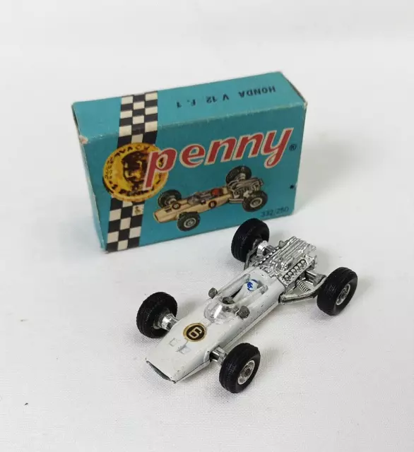 APS POLISTIL PENNY Druckguss Formel 1 HONDA V12 RENNWAGEN Made in Italy