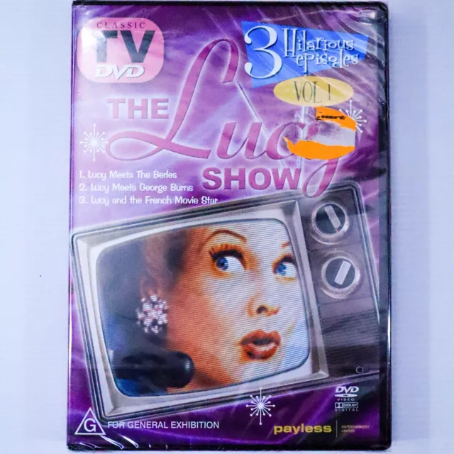 NEW The Lucy Show : Vol 1 (DVD, 1962-1968) Comedy TV Series - Lucille Ball - R4