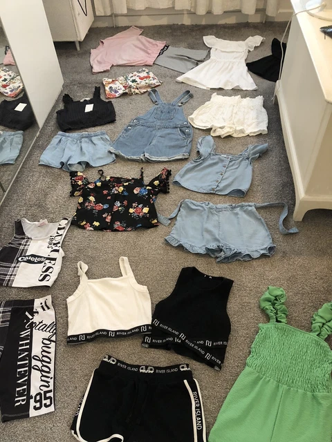 Bundle girls summer clothes age 9-10 years River Island Next Zara