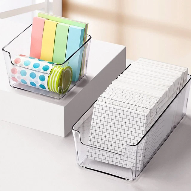 Container Desktop Organizer Drawer Separate Storage Note Holder Storage Box