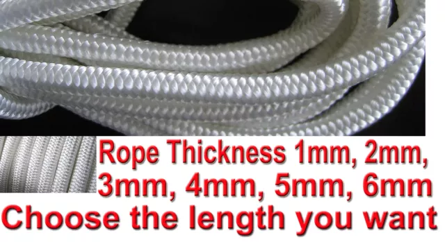 Nylon Tressé Cordon Corde Utility Corde Nylon Purlon Para Cordon Paracorde