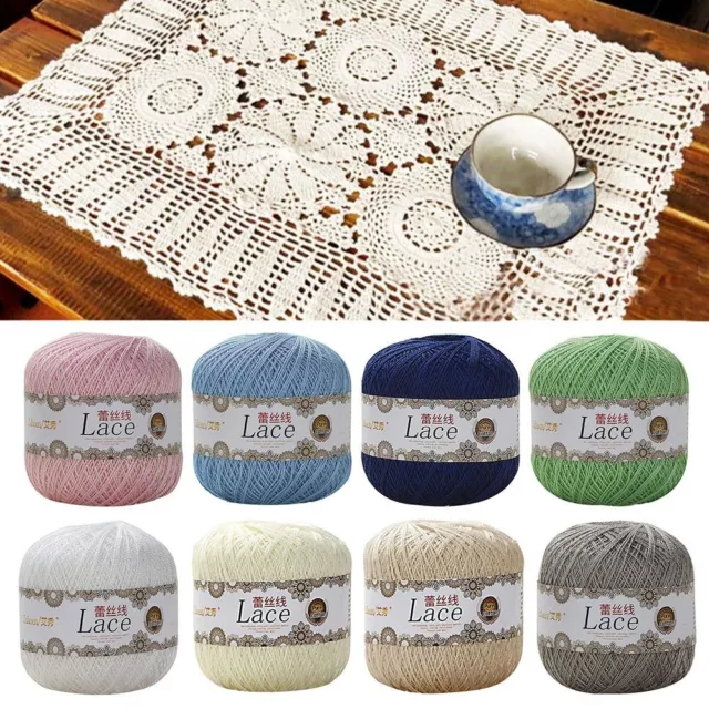 Embroidery Craft Cotton Lace Hand Knit Yarn Yarn Crochet Wool Embroidery