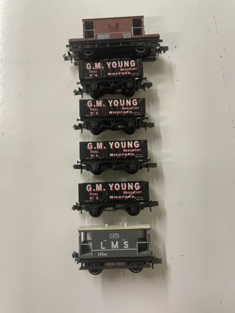 N gauge wagons job lot