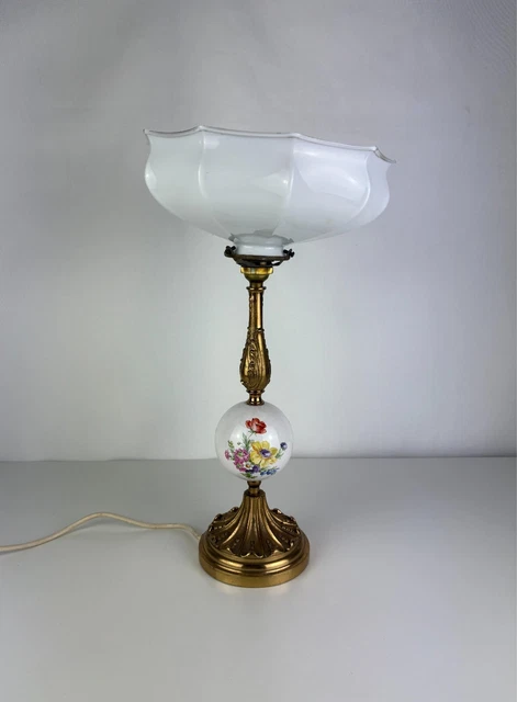 Lampe de Bureau en Bronze par Farlel Moreau Liberty, 1950 en vente sur