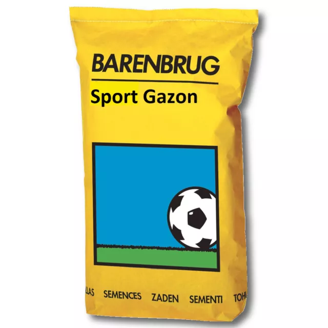 BARENBRUG Rasensamen Sport Gazon 5 kg Universalrasen Sportrasen Spielrasen