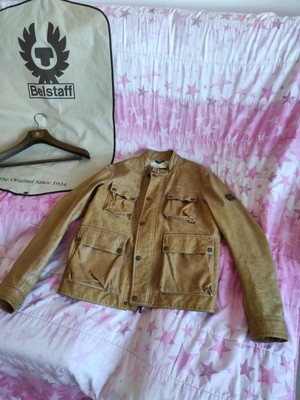 Belstaff BELSTAFF BRAD-ANTIQUE CUERO-L-ERA MALENOTTI-Gold Label-Giacca in pelle-leather 
