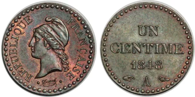 1 Centime Dupre 1848 A G.84