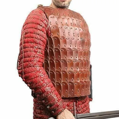 HALLOWEEN MEDIEVAL VIKING Leather Lamellar Cuirass Scale Armor