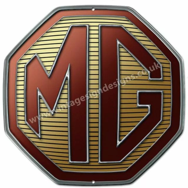 Mg Marque Machine Cut Metal Sign.overall Size 12" X 12" Garage,Man Cave Sign.