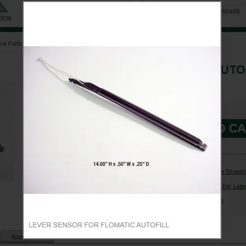Lever Sensor For Flomatic Autofill # 516-10