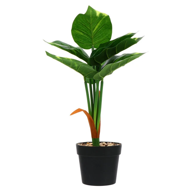 3 Piante Grasse Finte In Vaso Con Pietre - Decorazione Interni - Foto 5