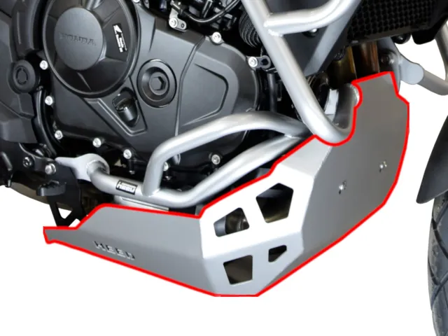 Motorschutz Heed Honda XL 750 Transalp - Stahl, silber