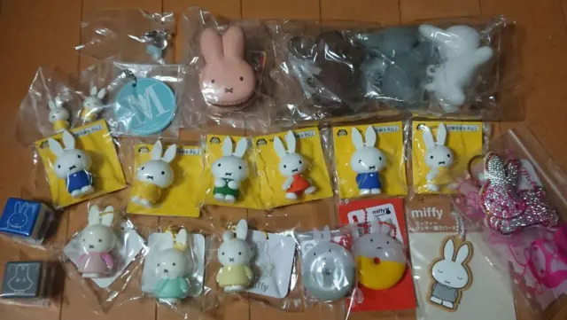Miffy keychain Anime Others Goods lot of 21 Set sale character Collection