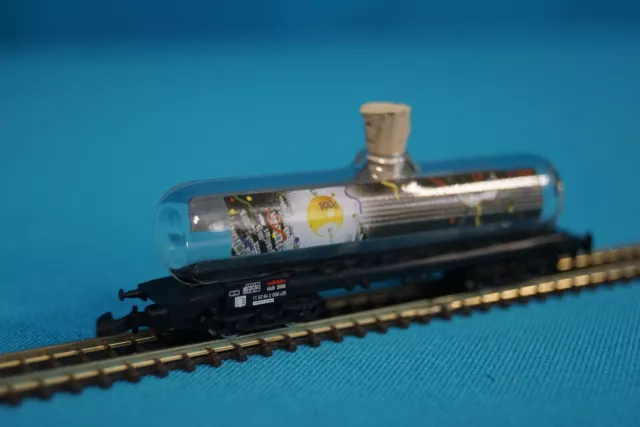 Marklin 82460 Glass Tanker Car Märklin Club 2000 - Mini Club Z gauge