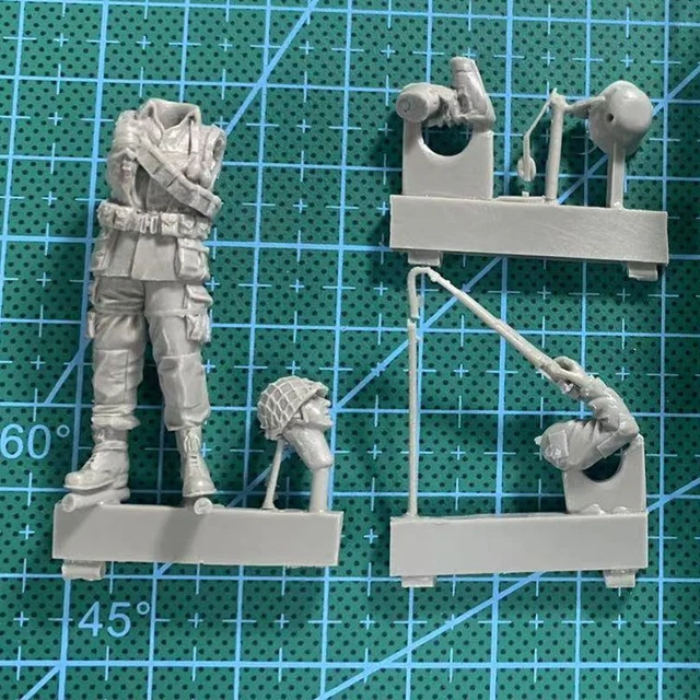 Kit de figurines de la série WWII, 1/35, en résine, modèle US air boré
