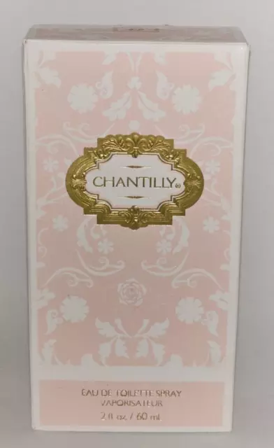 Chantilly -By Dana- 2 oz -Eau De Toilette Spray - In Box- New