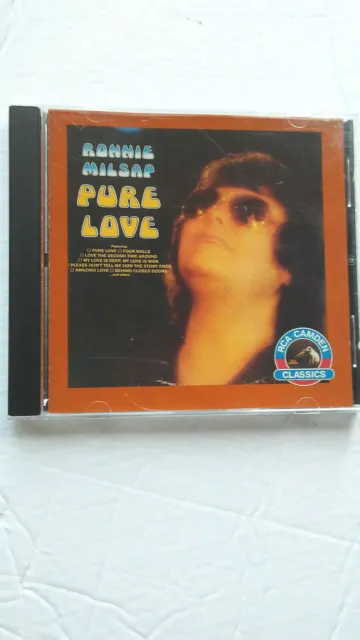 Ronnie Milsap PURE LOVE cd 1974/1987 RCA Camden Canada 1ST PRESS.(Eddie Rabbitt)