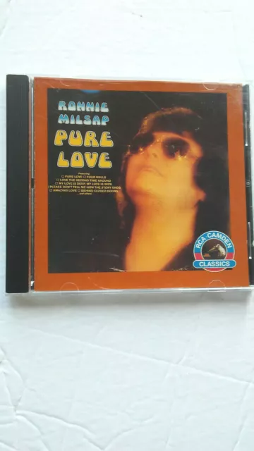 Ronnie Milsap PURE LOVE cd 1974/1987 RCA Camden Canada 1ST PRESS.(Eddie Rabbitt) Ronnie Milsap PURE LOVE cd 1974/1987 RCA Camden Canada 1ST PRESS.(Eddie Rabbitt)