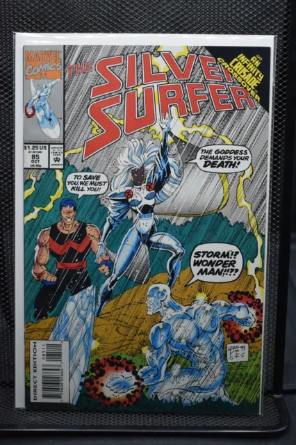 Silver Surfer #85 Direct Marvel Comics 1993 Infinity Crusade Crossover 9.0