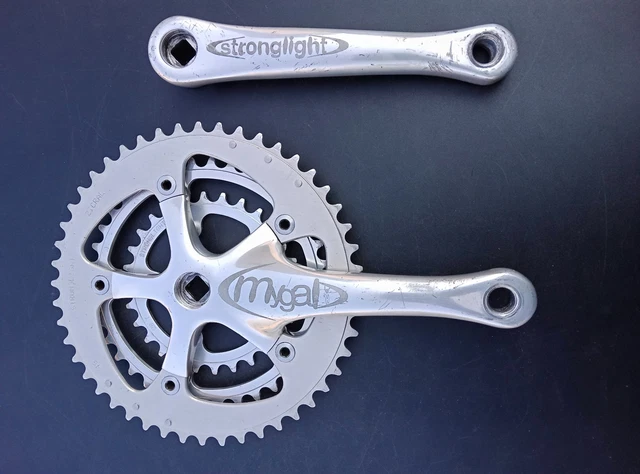 STRONGLIGHT IMPACT Pédalier 9/10V - 34/52 Argent
