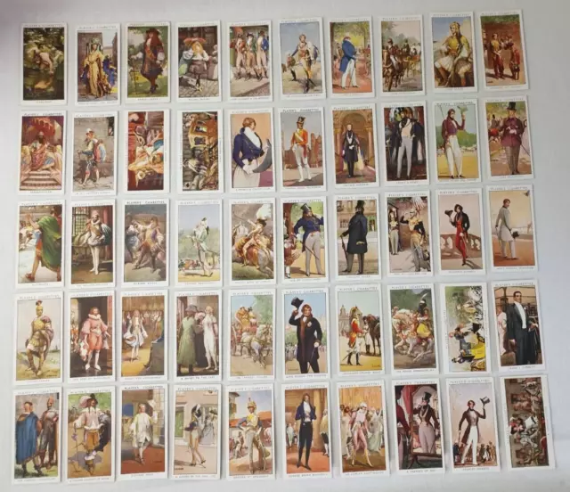 Player's Cigarette Cards Complete Set Dandies