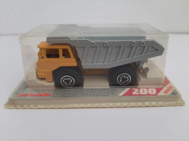 CAMION BENNE DE chantier BTP MAJORETTE série 200 - Blister d'origine