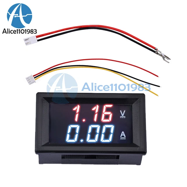 5mm LED Voltmeter 12V – Lademonitor Für Batterie & Lichtmaschine, Kleine Kontrollampe