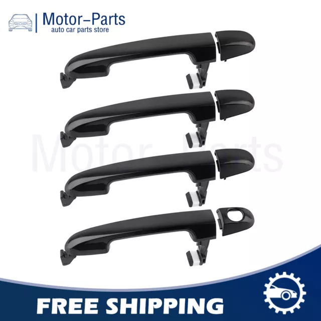 4x Outer Front Rear Left Right for 2006-2010 Hyundai Elantra Door Handles