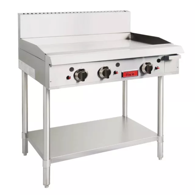 Thor Commercial Freestanding Gas Griddles (Triple Burner)