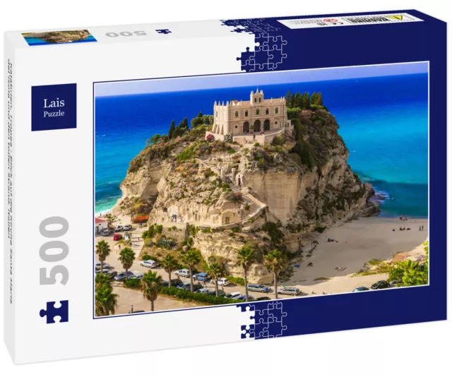 Lais Puzzle - Kalabrien, Tropea - Blick auf die Kirche Santa Maria del'isola ...