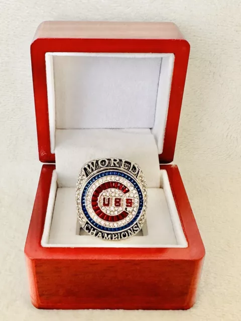 2016 Chicago Cubs World Series Championship Ring W Box, 🇺🇸 SHIP Rizzo