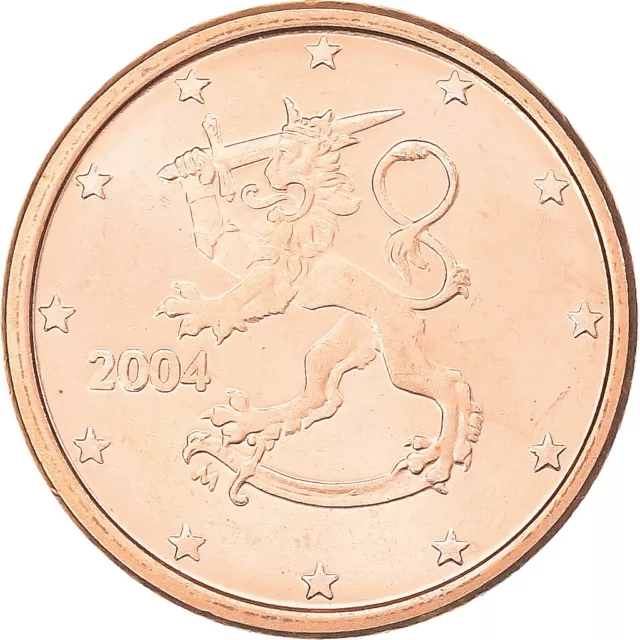 [#1147617] Finland, Euro Cent, 2004, MS(64), Copper Plated Steel