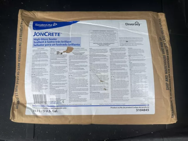 JonCrete® 5 gal High Gloss Floor Sealer