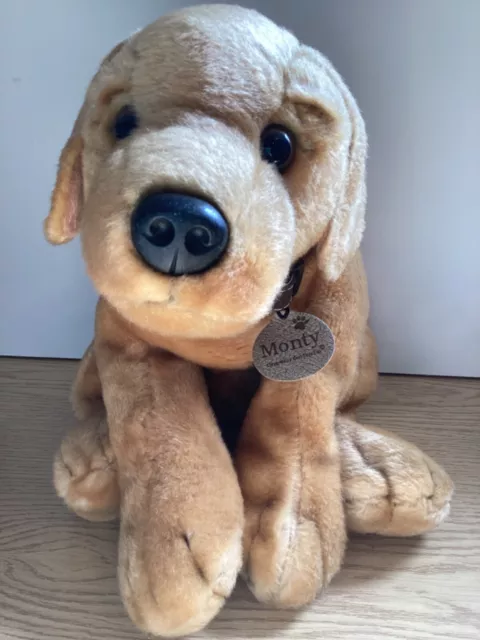 Keel Toys Monty The Golden Labrador Puppy Plush Toy 12”