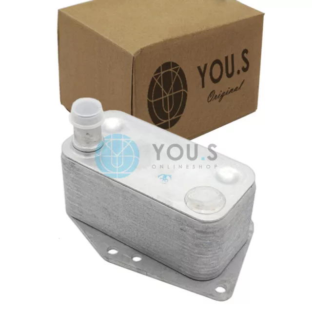 You.S Enfriamiento Aceite de Motor Radiador para BMW 3er E90 E91 318d 320d -