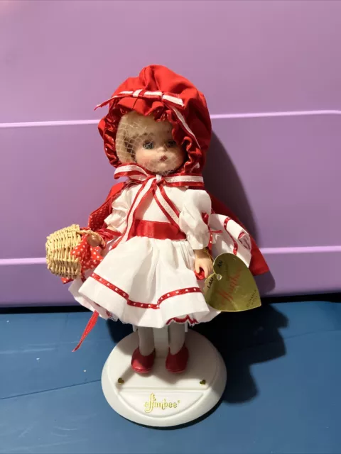 Effanbee 9" Storybook Doll Little Red Riding Hood Li'l Innocence Storybook H1