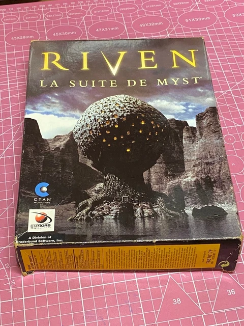 COLLECTOR : JEU Video RIVEN La suite de MYST EUR 10,00 - FR
