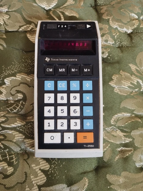 Calculatrice Texas Instruments TI - 60 Programmable Scientific Vintage testée