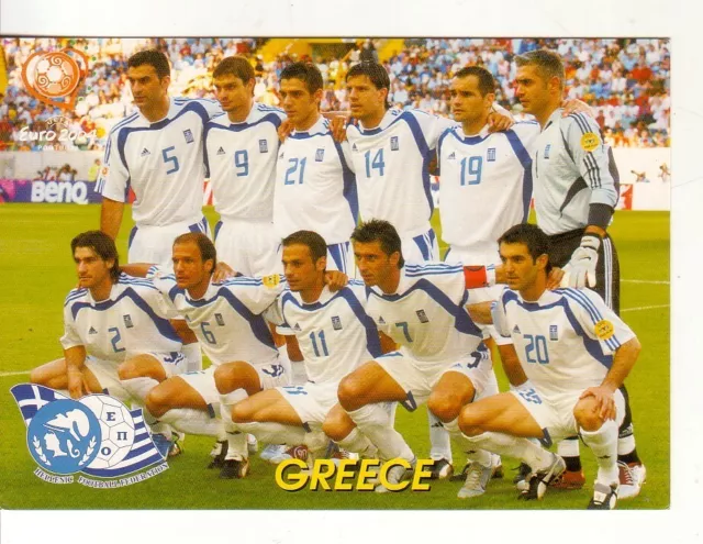 russ . Autogrammkarte - GRIECHENLAND  - EURO 2004