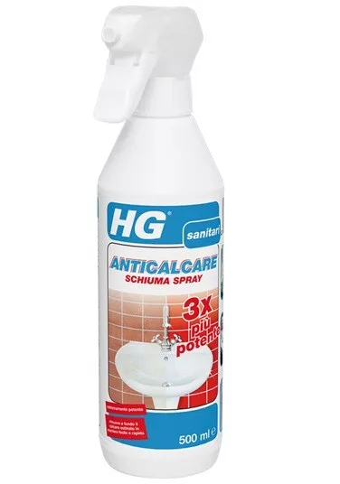 Hg Anticalcare Schiuma Spray 3X Piu' Potente Decalcificante
