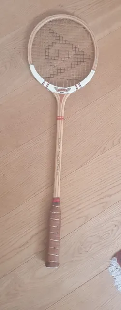 Vintage Historischer Squash Schläger Dunlop