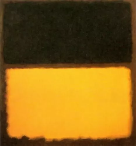 Mark Rothko Untitled 18 1963 Quadro su Pannello in Legno Mdf 71×66 cm