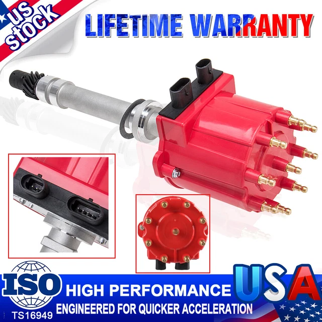 Racing Ignition Distributor For Chevy TBI SBC 305 350 BBC 454 GMC K1500 5.0/5.7L